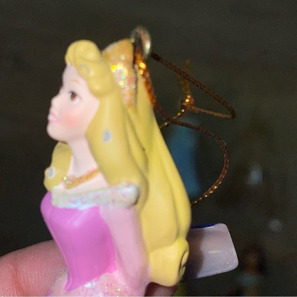 Disney Christmas Ornament Set Storybook Set The Princess Collection 6 Ornaments - Picture 9 of 9